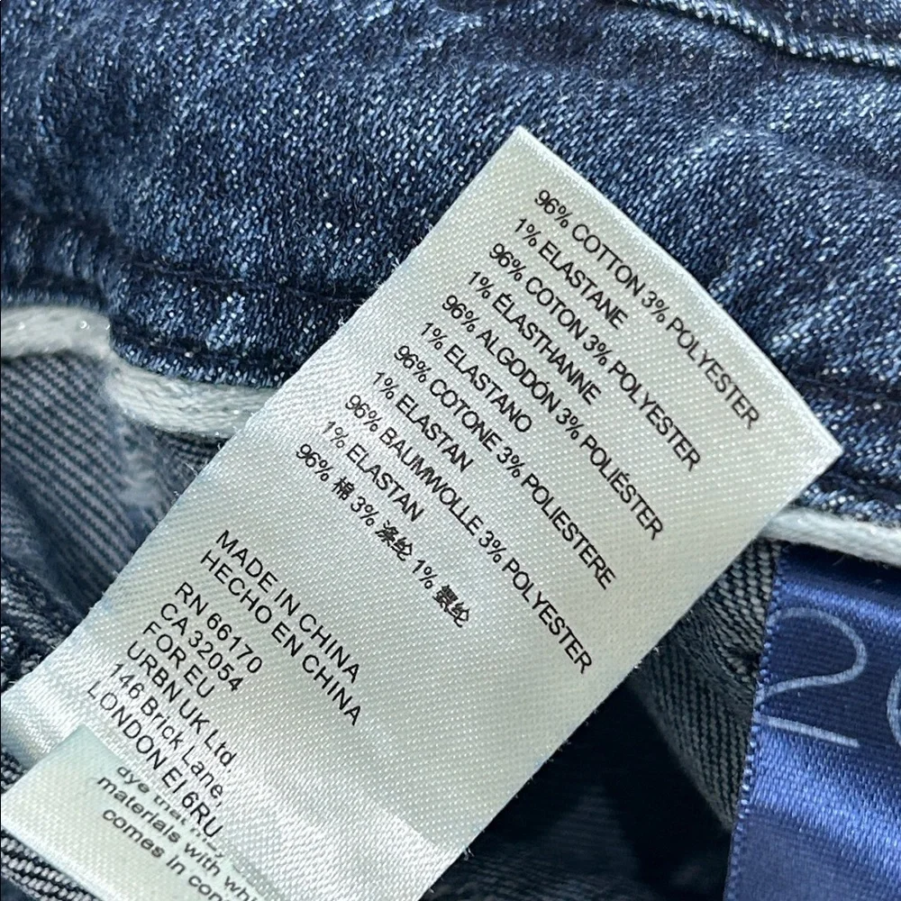 ANTHROPOLOGIE PILCRO The Wanderer Denim Button Front Shorts Size 26 - Picture 13 of 15